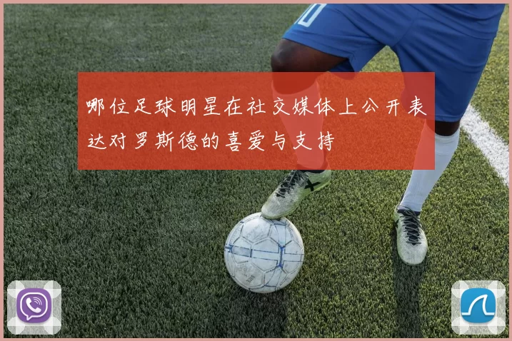 哪位足球明星在社交媒体上公开表达对罗斯德的喜爱与支持