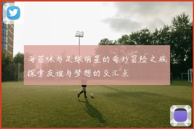 海苔咪与足球明星的奇妙冒险之旅探索友谊与梦想的交汇点