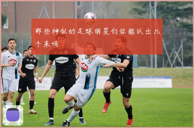 那些神似的足球明星们你能认出几个来吗